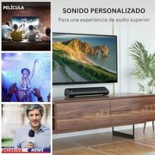 Genérico Barra de Sonido 2.0 con Iluminación RGB Ángulo de 28° para Sonido Inmersivo Bluetooth 5.3 Óptico AUX para Teatro en Casa PC Gaming y Fiestas - como en la foto - Ver 5