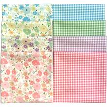 8pcs 40*50cm Printed Patchwork Fabric Squares, Suitable For Sewing And Quilting, Multi-Color - default - View 9