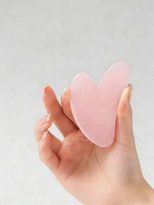 两件套面部按摩刮痧工具：包含一个双头按摩滚轮和一个心形刮痧板。有助于减轻面部浮肿，舒缓娇嫩肌肤，展现自然光泽。这些天然护肤工具可以放松肌肉，减少皱纹。 - A - 查看 11