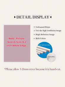 1幅无框黑色画框帆布画，图案包括豪华轿车、斗牛犬、豹纹，复古黑白墙面艺术海报 - 無框 - 查看 8