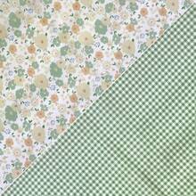 8pcs 40*50cm Printed Patchwork Fabric Squares, Suitable For Sewing And Quilting, Multi-Color - default - View 5