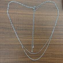 1pc Sexy Minimalist Double-Layer Waist Chain, Suitable For Ramadan, Beach, Daily, Party, Club, Holiday Wear - Gold - View 8