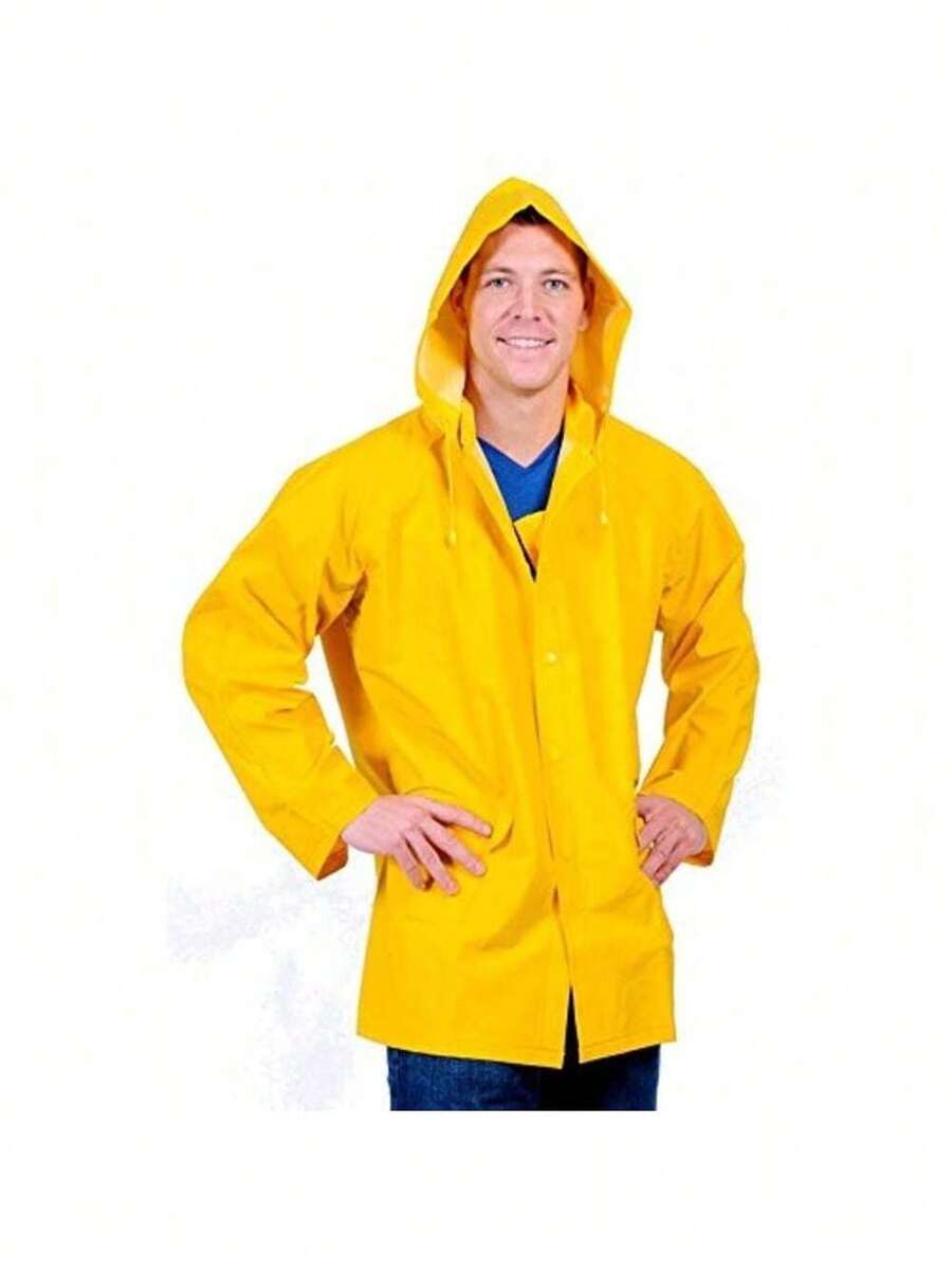 Galeton Mens RAINCOAT, Yellow, X-Large US - Extra Large - View 1