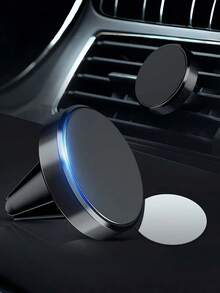 Giá đỡ điện thoại từ tính đa năng cho ô tô, giá đỡ mini gắn khe gió hỗ trợ định vị GPS, phù hợp với điện thoại và Android, món quà lý tưởng cho sinh nhật, gia đình và bạn bè, cũng là lựa chọn tuyệt vời cho phụ kiện ô tô. - Loại lỗ thông hơi (dạng kẹp) - Xem 5
