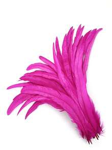 20pcs 23.30cm-9.2-12nch Rooster Pheasant Tail Feathers Plumes DIY Headdress Halloween Decoration Wedding Christmas Craft Supplies Accessories - A - View 16