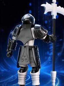 1个动漫骷髅角色可动人偶，机甲人偶幸运13系列桌面摆件 - 彩色 - 查看 6