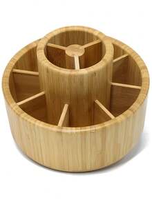 1个多功能桌面收纳盒，带笔筒和抽屉，无需电源，便携式办公用品和宿舍必备，倾斜笔筒适合学生桌面，是大学和高中学生返校的完美礼物，办公桌配件，桌面收纳盒，文具收纳，铅笔盒，教师节礼物，家居必备，2026毕业季派对用品，复活节派对用品 - 彩色 - 查看 11