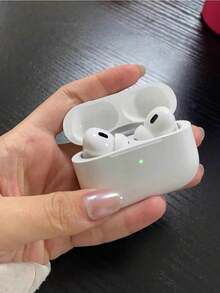 AirPro 2 Wireless Bluetooth Earbuds Designed For Immersive Listening, Featuring Active Noise Reduction, Rich Stereo Sound Performance, Bluetooth 5.4 Fast Pairing, LED Charging Case Display, USB-C Rechargeable Battery, Up To 48 Hours Total Playback, Ergonomic In-Ear Fit, Water Resistant Design For Movies, Music Streaming, Gaming, Travel, And Everyday Entertainment - trắng - Xem 8