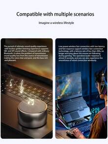 WiFi 6 Driver-Free Dual-Band 5G Network Card, Bluetooth 5.4 Dual-In-One Design, 1300Mbps High-Speed USB Receiver, Plug And Play For Enjoying Ultra-Fast Network, Making Wireless Connection Of Computer More Convenient And Efficient. - Black - View 4