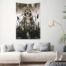 Anime Tapestry Anime Overlord Albedo Tapestry Wall Hanging Home Decoration Wall Blanket Dormitory Living Room Bedroom Backdrop Poster( 60x40inch) - Multicolor - View 3