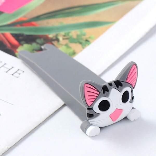 Cute Animal Door Stopper, Reusable Shock Absorbing Pad, Home Hardware Accessories, Door Bumper, Fixed Support Block, Floor Door Wedge, Limiter