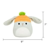 Squishmallows 复活节毛绒玩具 - 13厘米 - Jazwares Barb 小狗（带兔耳朵）、Valentina 灰色兔子（戴胡萝卜帽）、Reina 绿色蝴蝶（戴花冠）、Sophie 奶油色小羊（抱着巧克力兔子）、Triston 黄色小鸡（拿着花）、Keisha 纸杯蛋糕 Kelly Toy JWSQ0812 - 彩色 - 查看 12