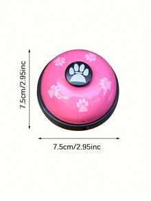 Campana de entrenamiento para mascotas, campana de entrenamiento para perros y gatos, campana receptiva con huella de pata para entrenamiento de mascotas, campana de notificación de puerta para perros y gatos, juguete inteligente para perros y gatos, campana de entrenamiento sin batería - Multicolor - Ver 13