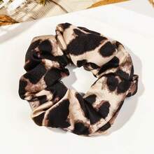 1/3 PCS Vintage Leopard Print Scrunchies, Fabric Elastic Hair Ties, Versatile For Ponytail, Daily Commute Party School, Elegant For Teen Girls Women, Graduation Season Hot Hair Accessories - Multicolor - View 11