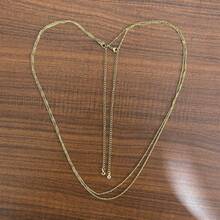 1pc Sexy Minimalist Double-Layer Waist Chain, Suitable For Ramadan, Beach, Daily, Party, Club, Holiday Wear - Gold - View 7