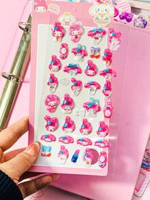 Cute Cartoon 3D Bubble Stickers, Kawaii Stickers For DIY Scrapbooking, Notebook, Laptop, Phone, Toys, Gifts - Multicolor - View 5