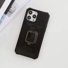 卡槽+滑动窗口+磁吸车载隐形手机支架，兼容 17/16/15/14/13/12/11/X/7/8/6系列、S系列、Pixel、Moto等机型 - 黑色 - 查看 4