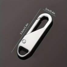 4pcs Zipper Replacement Kit - 4 Types Of Zipper Pulls, Designed For Replacing Zippers On Luggage, Clothing, Jackets, Backpacks, Boots, Wallets And Coats. - Multicolor - View 10