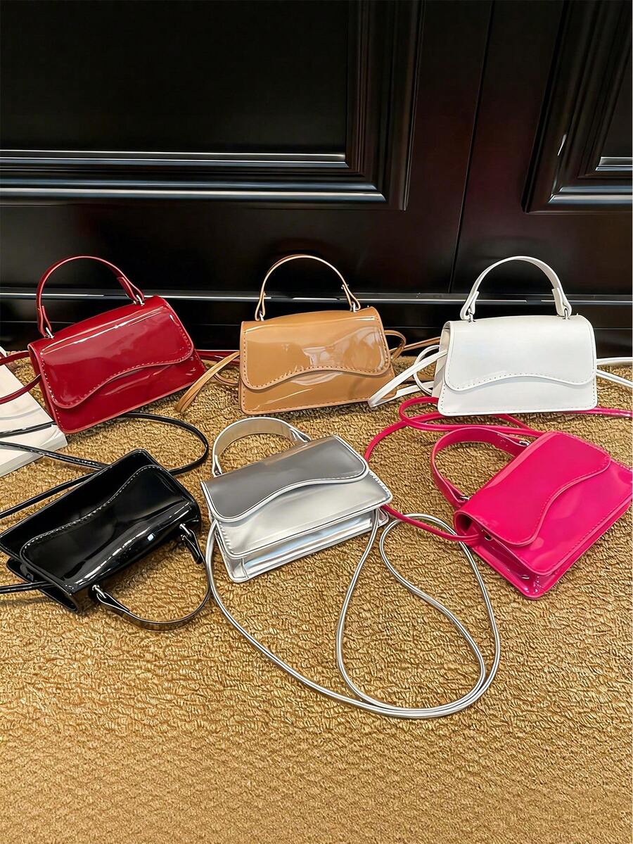 Mini Crossbody Bag, Cute Handbag Accessory Pouch, Dopamine Colorway, Suitable As Holiday Gift - Multicolor - View 1