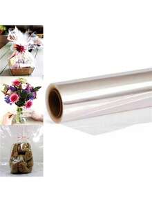 1卷/2卷透明礼品玻璃纸卷 花束篮工艺包装玻璃纸鲜花包装纸 - 包裝紙 - 查看 2