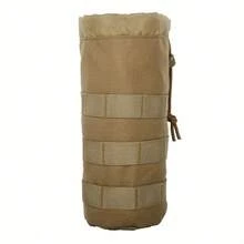 Tactical Molle Water Bottle Pouch, Military Outdoor Hiking Belt Holder Water Bottle Bag - Multicolor - View 4