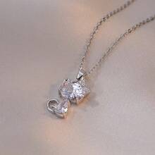 Titanium Steel Gold Cat Necklace, Luxury High-End Jewelry, Suitable For Weddings, Gifts For Lovers, And Daily Matching - Multicolor - View 7