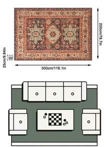 1 buah Karpet/Keset/Alas Kaki Motif Bunga Persia-Bohemia Vintage, Karpet Lembut yang Dapat Dicuci untuk Kamar Mandi, Dapur, Pintu Masuk, Lorong, Kamar Tidur, Ruang Tamu, Cocok untuk Semua Musim, Dekorasi Rumah - MultiWarna - View 12