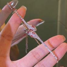 Women's Zirconia Bracelet, Sparkling And Fashionable Jewelry, Best Gift For Her - Multicolor - View 8