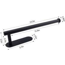 Black Wall-Mounted Paperless Towel Holder - Multicolor - View 9