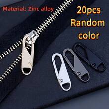 4pcs Zipper Replacement Kit - 4 Types Of Zipper Pulls, Designed For Replacing Zippers On Luggage, Clothing, Jackets, Backpacks, Boots, Wallets And Coats. - Multicolor - View 15