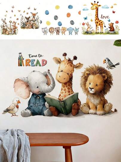 1PC/2PCS- Wallpaper -Boy Kids Room Decor Home Self-Adhesive Baby Nursery Decor Girl Decor Wallpaper Removable Wall Stickers For Wall Decor Living Room, Girls Bedroom, Window Stickers – Cute & Creative For Wall Art Kids Room Decor Bedroom Decor