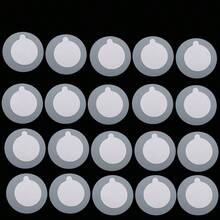 30片/20片/10片装一次性睫毛嫁接胶垫，睫毛嫁接胶托盘，隐形眼镜胶垫，用于滴加睫毛嫁接胶水，清洁卫生，使用方便，提高嫁接速度，防止胶水快速凝固 - 彩色 - 查看 8