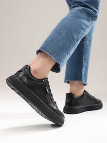 GUYISA Anti-Static Safety Shoes, Casual Series Lightweight Non-Slip Functional Shoes For Women, All Season - Black - View 3