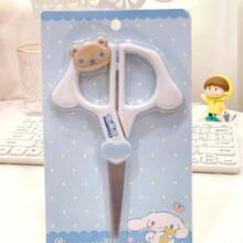 SANRIO 1件新款可愛 Kuromi & Cinnamoroll 手作剪刀，可愛藝術剪刀，文具辦公用品禮物 - 彩色 - 查看 10