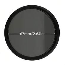 Eonix 可變 ND2-400 圓形鏡頭濾鏡－光學玻璃相機濾鏡，8 檔光圈調節 (N02-N400)，無色偏，瀑布與風景攝影中性密度濾鏡，適用於專業攝影、光線控制、平滑漸層、戶外拍攝 - 查看 13