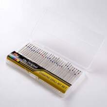 30pcs Nail Drill Bit Set, Nail Grinding Heads, Russian Cuticle Removal, Nail Polishing Bits, Full Box - Silver - View 5