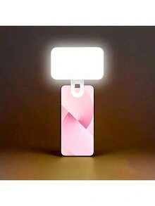 1 đèn selfie cầm tay, đèn hỗ trợ phụ trợ dạng kẹp, 3 chế độ chiếu sáng, phù hợp với điện thoại và máy tính, lý tưởng cho trang điểm, hội nghị video, phát trực tiếp, quay vlog, gọi video, cắm trại, trang trí trong nhà, chụp ảnh và quay phim, quà tặng Giáng sinh, dung lượng pin 150mAh. - Đèn vuông - Xem 12