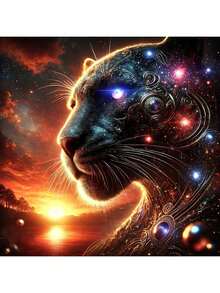 5D Diamond Painting Kit Includes 5D Round Diamonds, 3D Mosaic Wall Art, Complete DIY Handcraft, Suitable For Beginners, Luxury Gemstone Gift (Starry Night) - round diamond - View 9