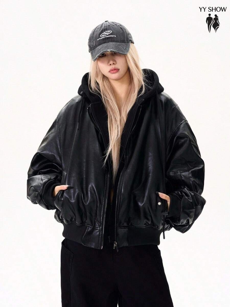 Men Jackets And Coats - Black - View 1