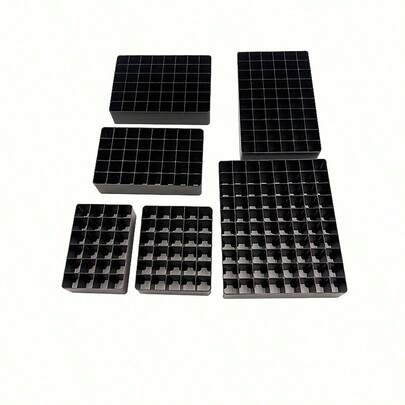 100/168 Marker Pen Storage Box, Art Marker Pen & Colored Pencil Storage Box - Black Desktop Organizer, Suitable For Home, Classroom, Office