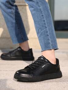 GUYISA Anti-Static Safety Shoes, Casual Series Lightweight Non-Slip Functional Shoes For Women, All Season - Black - View 2