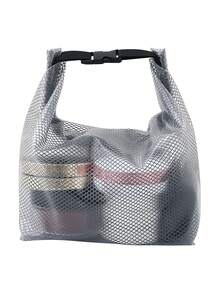 1 Peça Bolsa Impermeável para Maiô, Bolsa de Uso Duplo Seco e Úmido em Tecido Oxford com Alça e Zíper, Bolsa Impermeável para Roupas, Adequada para Viagem, Fitness, Praia, Novo Essencial de Praia, Bolsa de Armazenamento Impermeável em EVA, Bolsa de Toalete com Cordão, Bolsa de Ginástica de Grande Capacidade para Homens e Mulheres, Bolsa de Lavagem de Viagem ao Ar Livre - Multicolorido - Visão 11