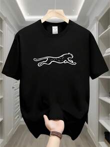 Men Outdoor Tees & Tanks - Black - View 1