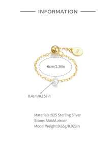 1枚925纯银时尚恶魔眼锆石指节戒指，采用低过敏性纯银材质，适合女性日常佩戴、婚礼、订婚等场合，作为精致珠宝。 - 金色 - 查看 10