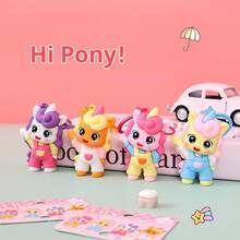 Cute Horse Keychain, Delicate Backpack Pendant, Creative Cartoon Key Chain, Birthday/Holiday/Valentine's Day Gift - Multicolor - View 2