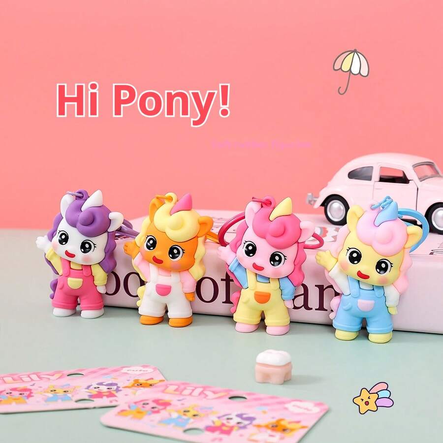 Cute Horse Keychain, Delicate Backpack Pendant, Creative Cartoon Key Chain, Birthday/Holiday/Valentine's Day Gift