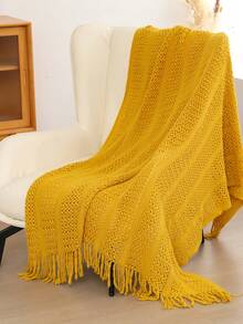 Yellow Twisted Scarf