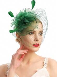 Fascinators For Women Tea Party Hats For Women Fascinator Church Hat With Clip For Wedding - A - View 21