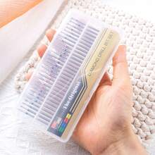 30pcs Nail Drill Bit Set, Nail Grinding Heads, Russian Cuticle Removal, Nail Polishing Bits, Full Box - Silver - View 6