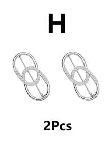 Cinch Clips For Women Clothing Clips Back Cinch Set To Hold Sweater Together Shawl Cardigan Collar Clip To Tighten Dress Pant Waist Tightener - Multicolor - View 11